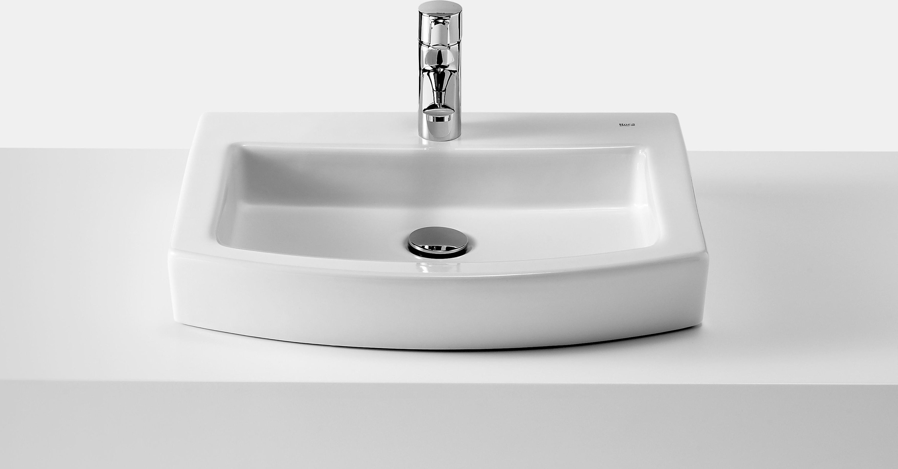 Раковина накладная 52см Roca Hall 32788200H белый