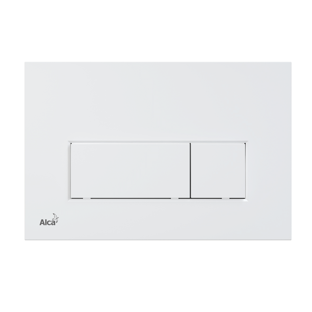 Кнопка смыва AlcaPlast THIN M576 белый матовый