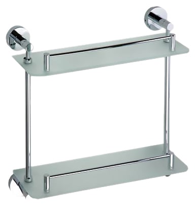 Полка стеклянная Bemeta Omega 104202122 Глянец