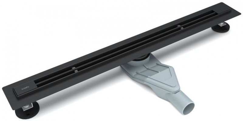 Желоб линейный ESBANO SLIM S-LINE-60MB 60см черный матовый