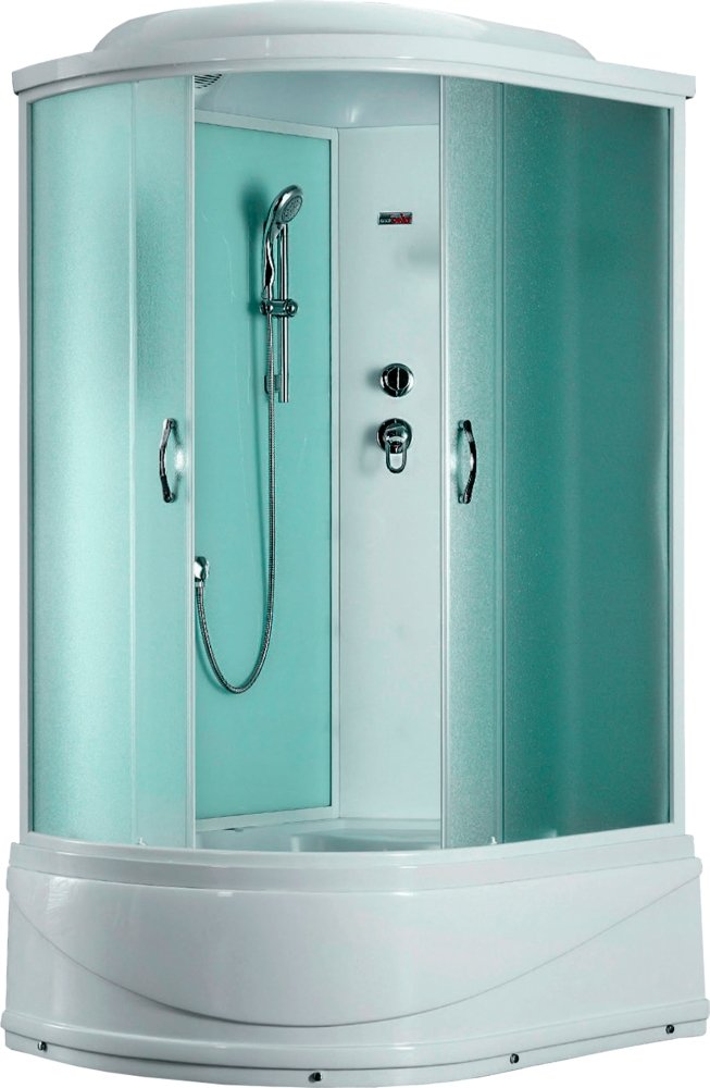 Душевая кабина Timo Eco TE-0720 R P 120x80x215 профиль белый, стекло рифленое