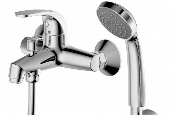 Смеситель для ванны с душем Bravat Fit F6135188CP-B-RUS хром