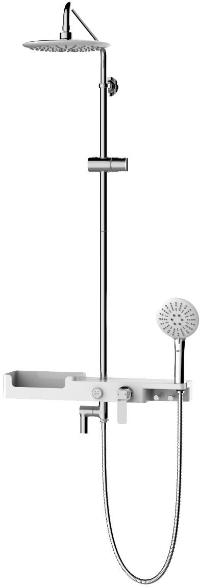 Душевая стойка Lemark Tropic LM7007C хром