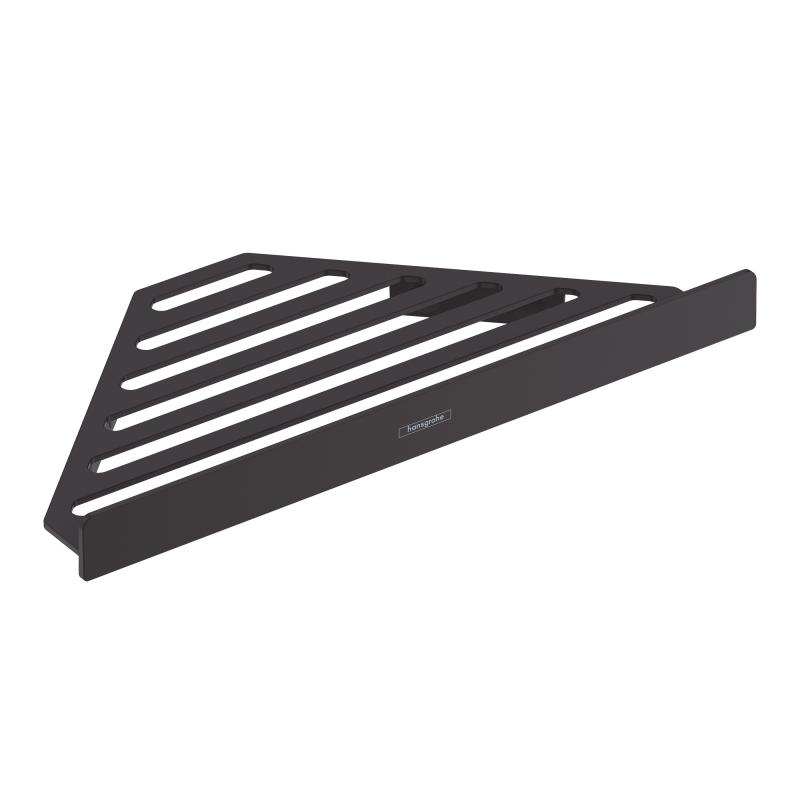 Полка угловая Hansgrohe AddStories 41741670 черный матовый