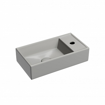 Раковина подвесная 40см Ceramica Nova Element CN6051LMH серый матовый