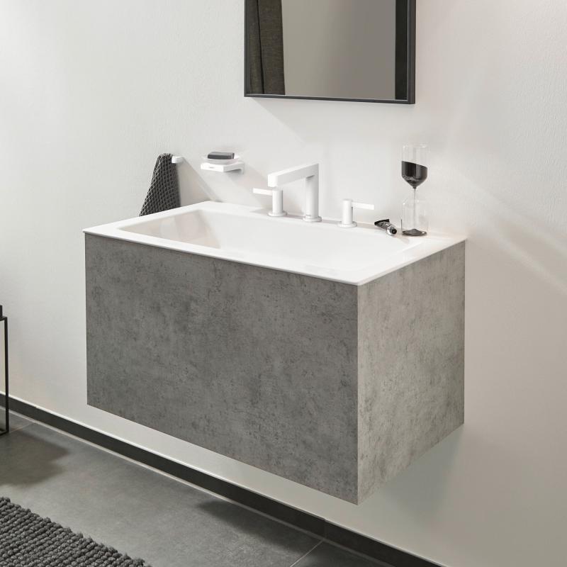 Смеситель для раковины Hansgrohe Finoris 76033700 белый матовый