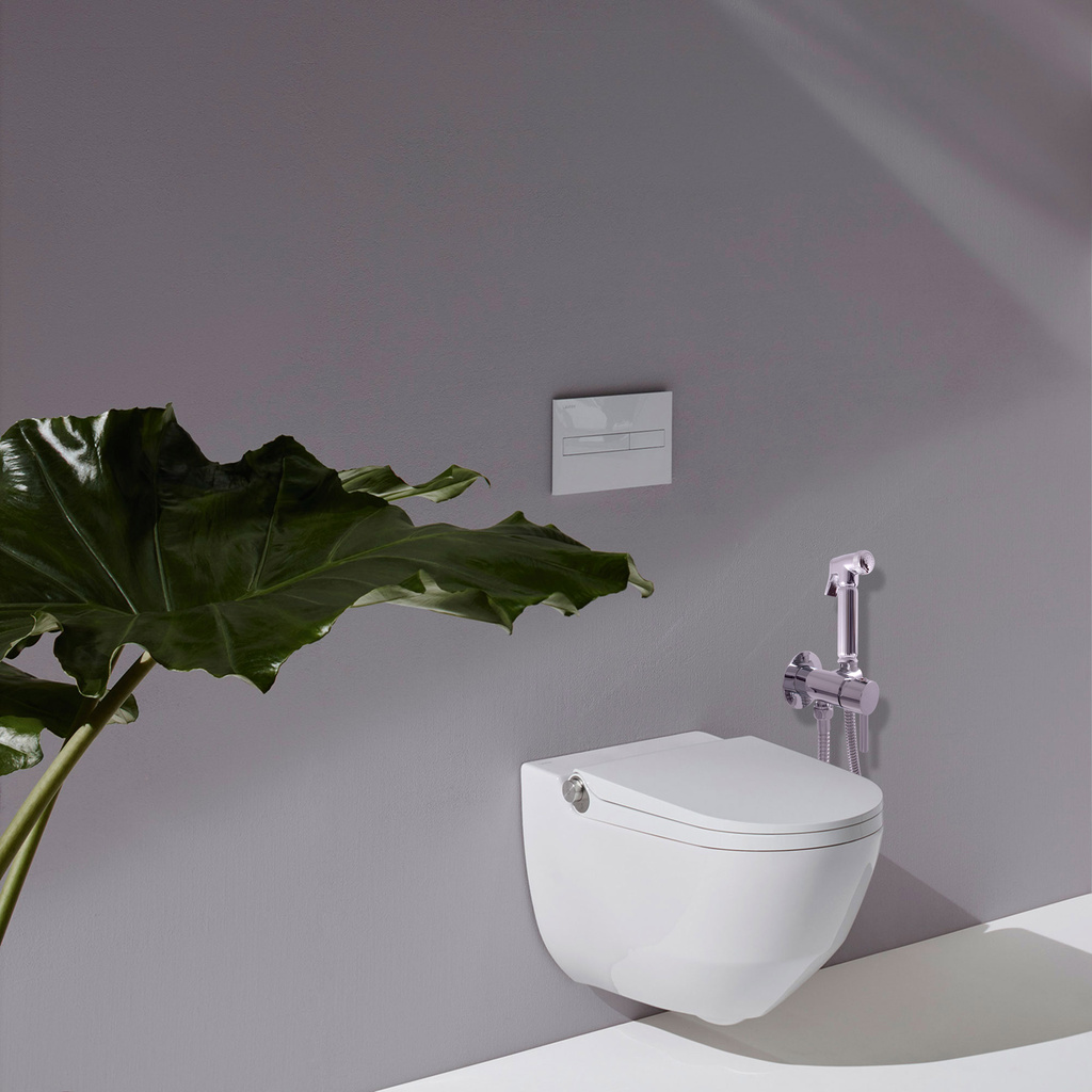 Гигиенический душ со смесителем Rav Slezak Seina SE843/1, хром