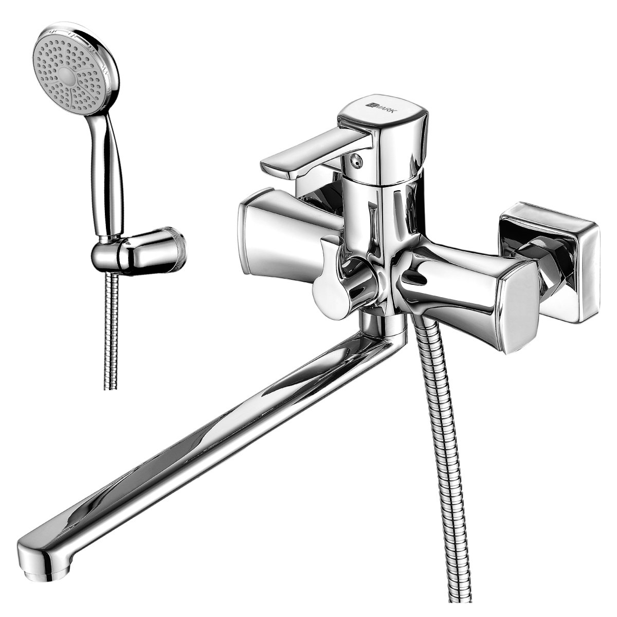 Смеситель для ванны с душем Lemark Evitta LM0551C хром
