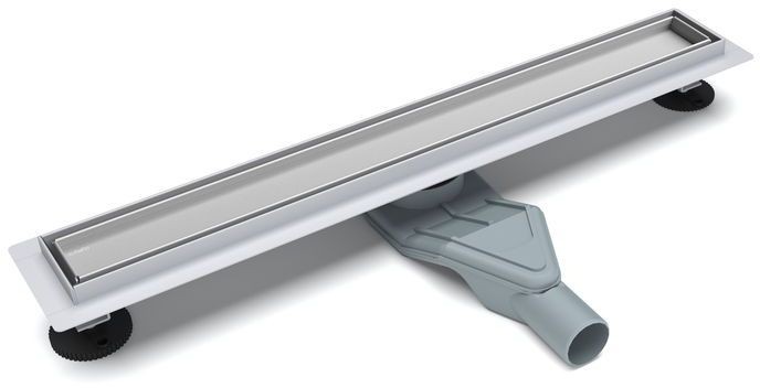 Желоб линейный ESBANO COMBI C-TILE-80MC 80см хром матовый