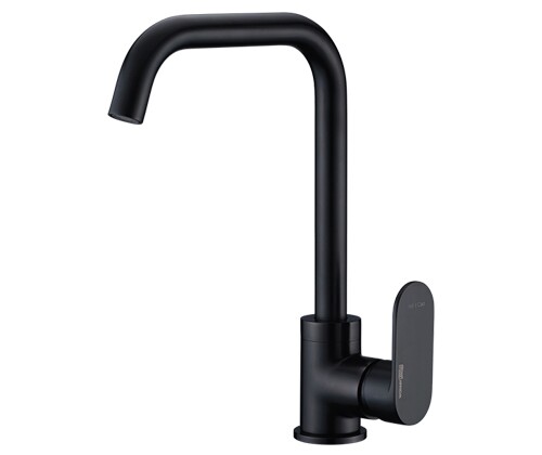 Смеситель для кухни WasserKraft Elbe A7407 черный матовый
