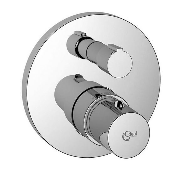 Смеситель Ideal Standard Celia A4890AA функциональный комплект + накладка для настенного монтажа