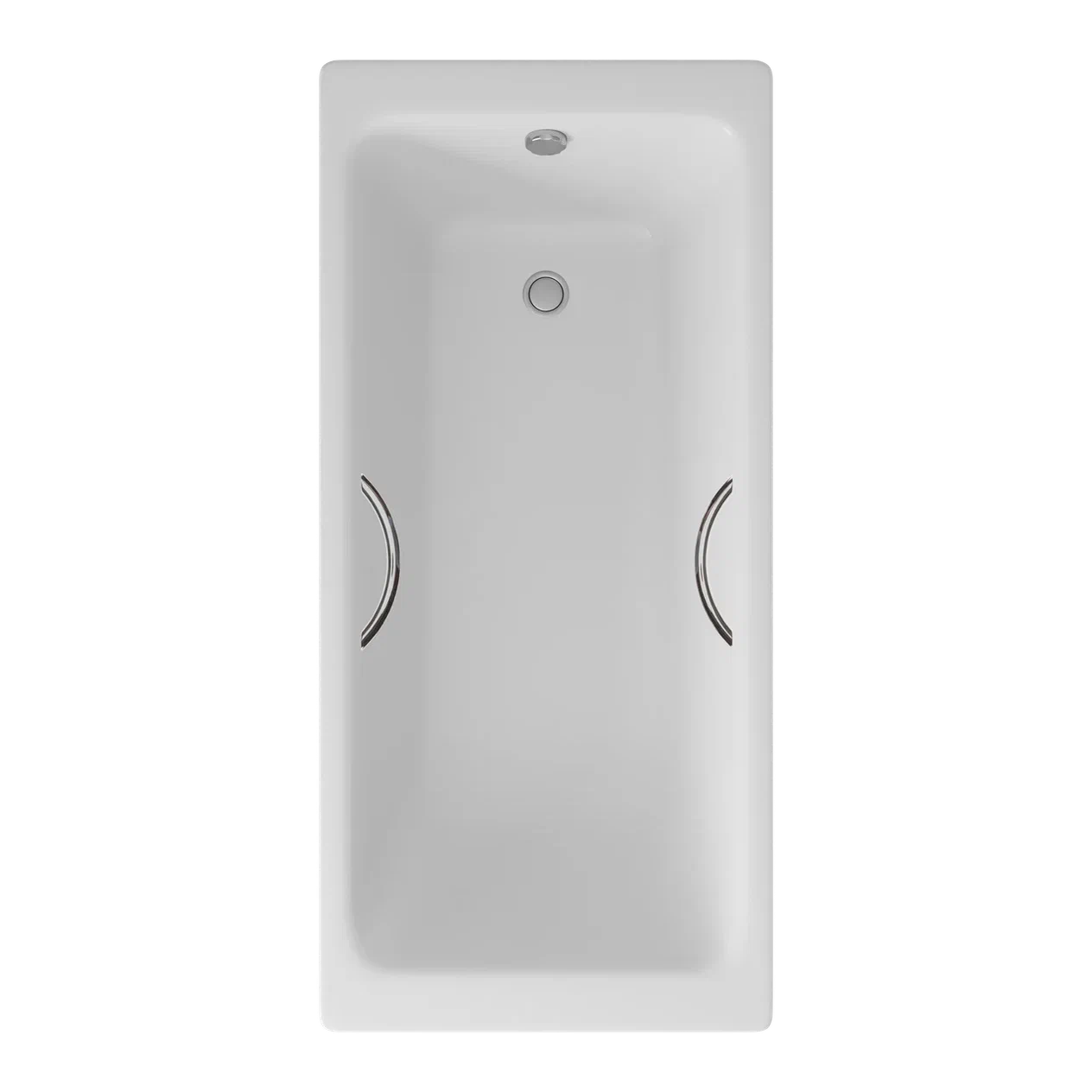 Ванна чугунная Delice Parallel 1800х800, с ручками