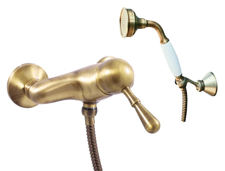 Смеситель Rav Slezak Labe Mosaz L081.5/2SM Бронза