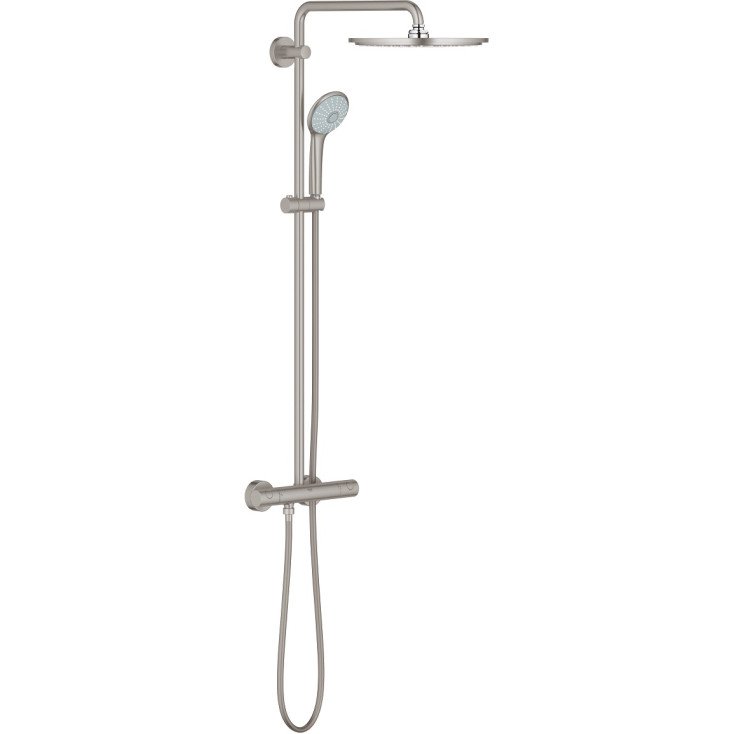 Душевая стойка Grohe Euphoria System 26075DC0 суперсталь