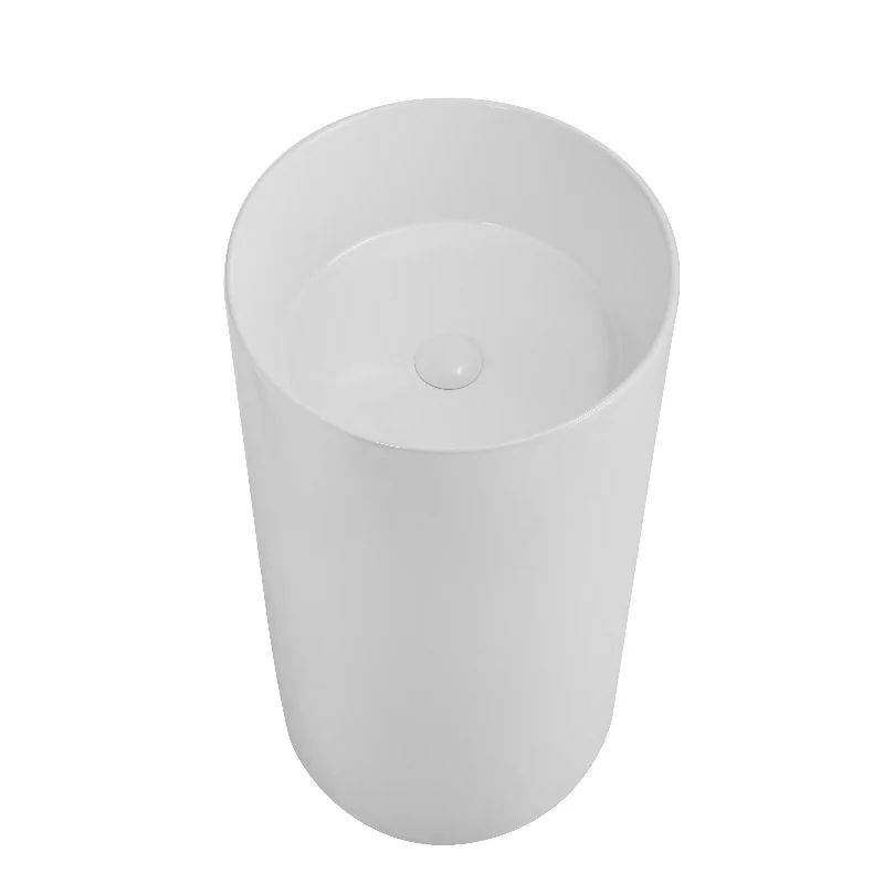 Раковина напольная 45см Santiline SL-4014 белый