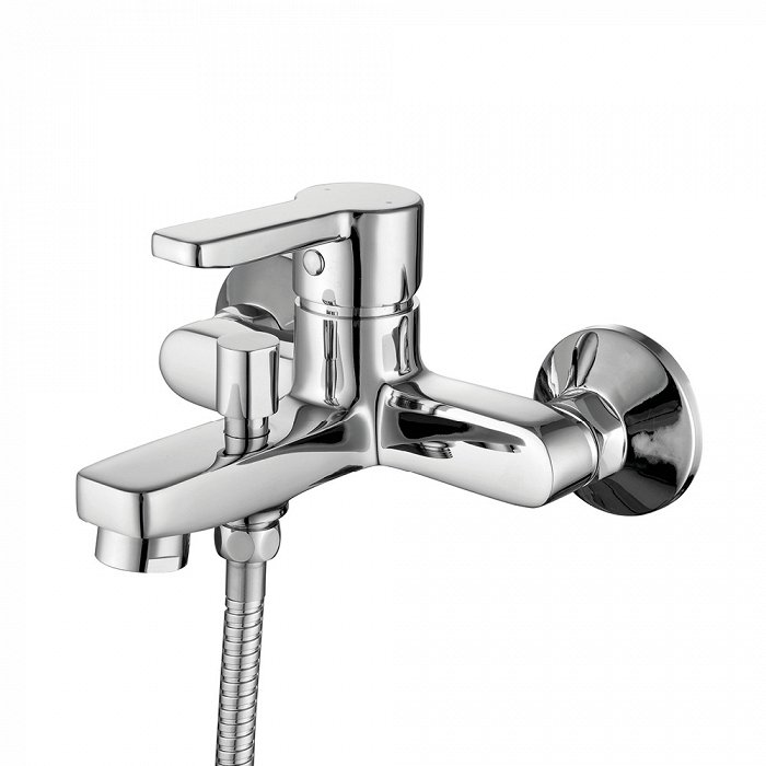 Смеситель для ванны с душем IDDIS Sena SENSB00i02WA хром глянцевый