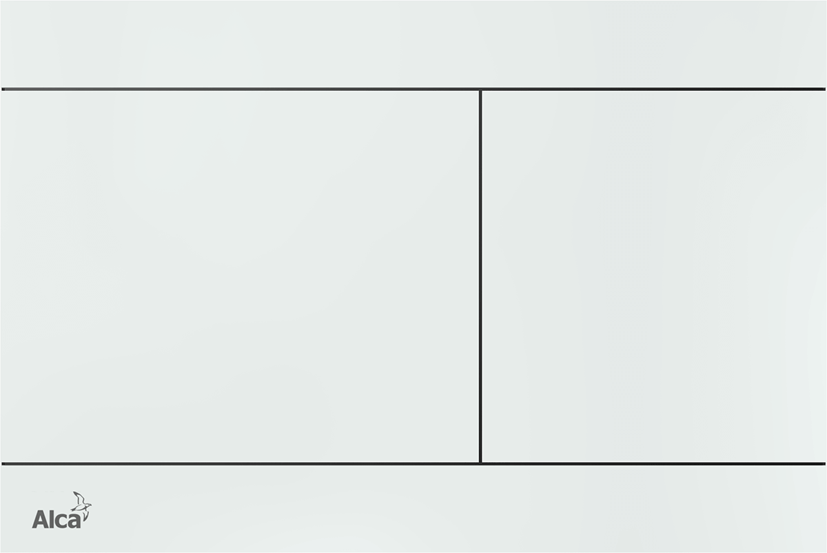 Кнопка смыва AlcaPlast Flat FUN-WHITE белый