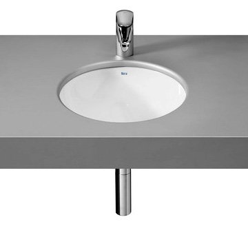 Раковина встраиваемая снизу 41см Roca Foro 327884000 белый