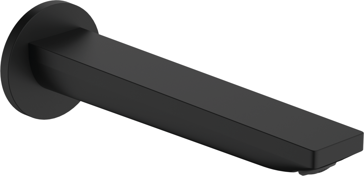 Излив для ванны Hansgrohe Rebris E 72431670 черный матовый