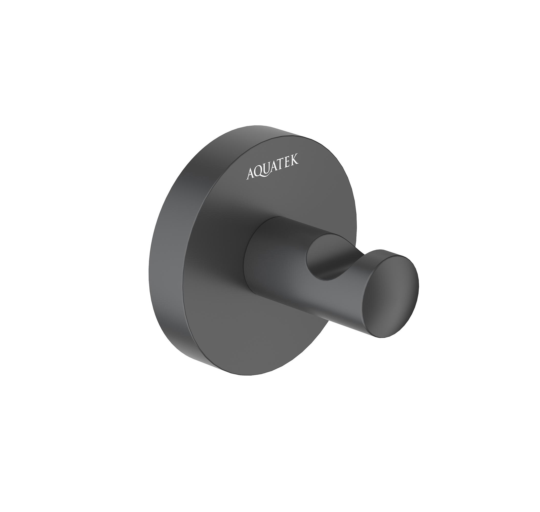 Крючок Aquatek Оберон AQ4201MB черный матовый