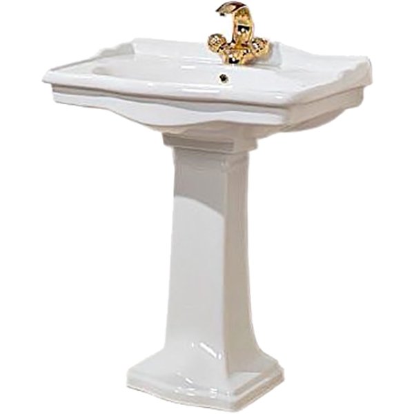 Раковина подвесная 70см Cezares Royal Palace CZR-213L белый