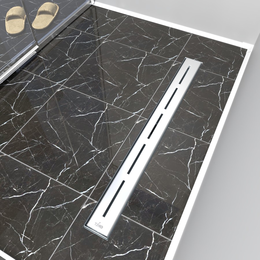 Душевой лоток TIMO Drain Protect DP20900-SG20900, сатин