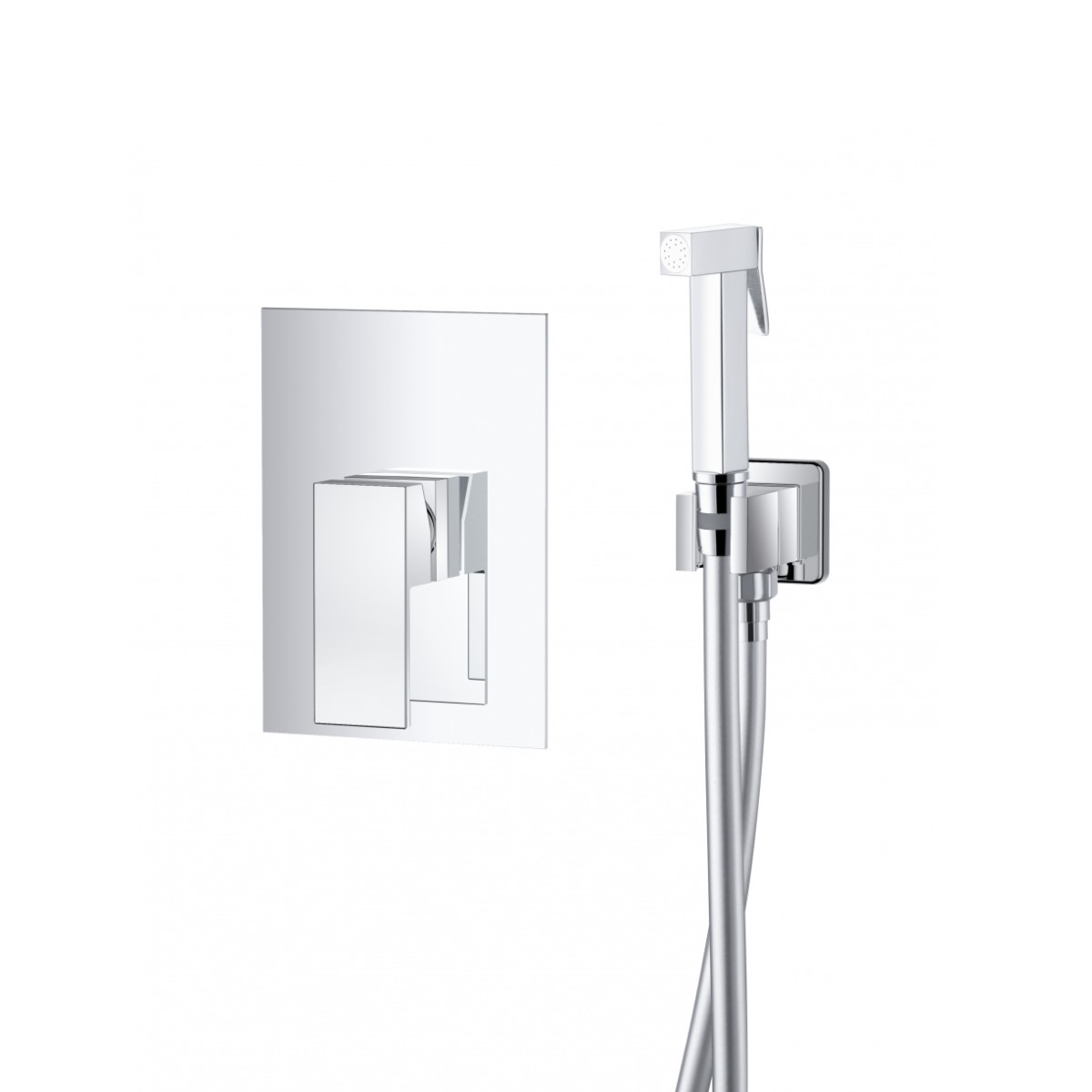 Гигиенический душ со смесителем D&K Bayern.Liszt DA1515001, хром