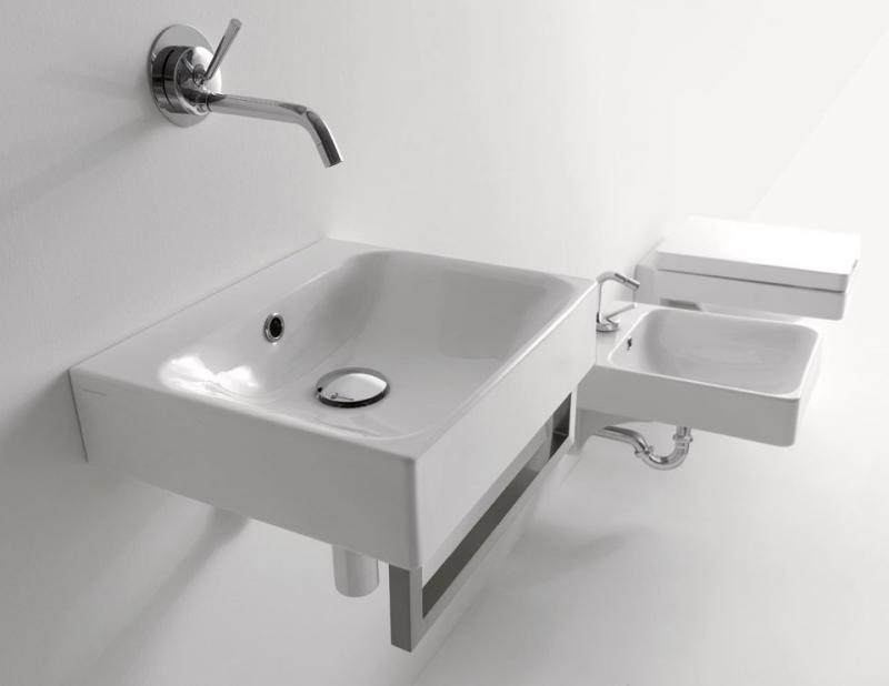 Раковина подвесная 40см Kerasan Cento 353901*0 белый