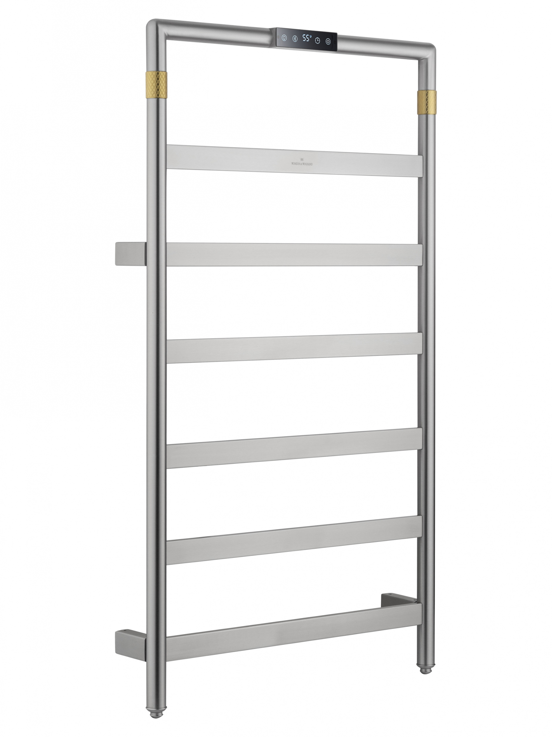 Полотенцесушитель электрический WONZON & WOGHAND KÖLN, Брашированный никель (WW-A6016-BR)