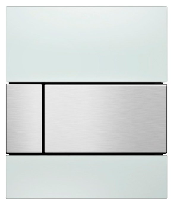 Кнопка смыва TECE Square Urinal 9242801 белый/сталь