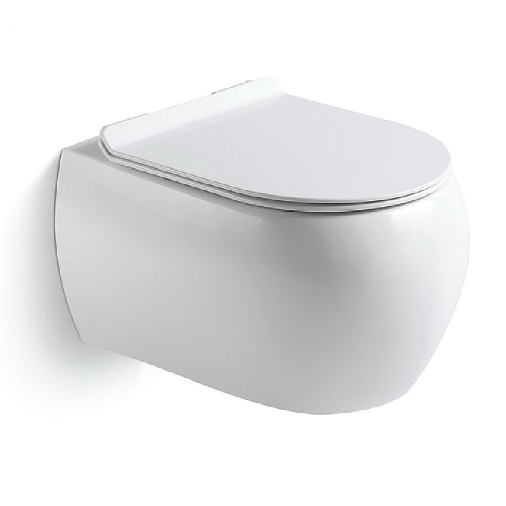 Унитаз подвесной Black&White Universe 727W00 белый