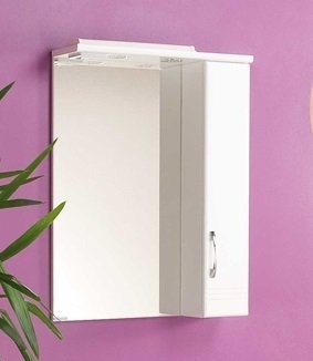 Зеркало-шкаф Акватон Онда 1A009802ON01L Белое левое