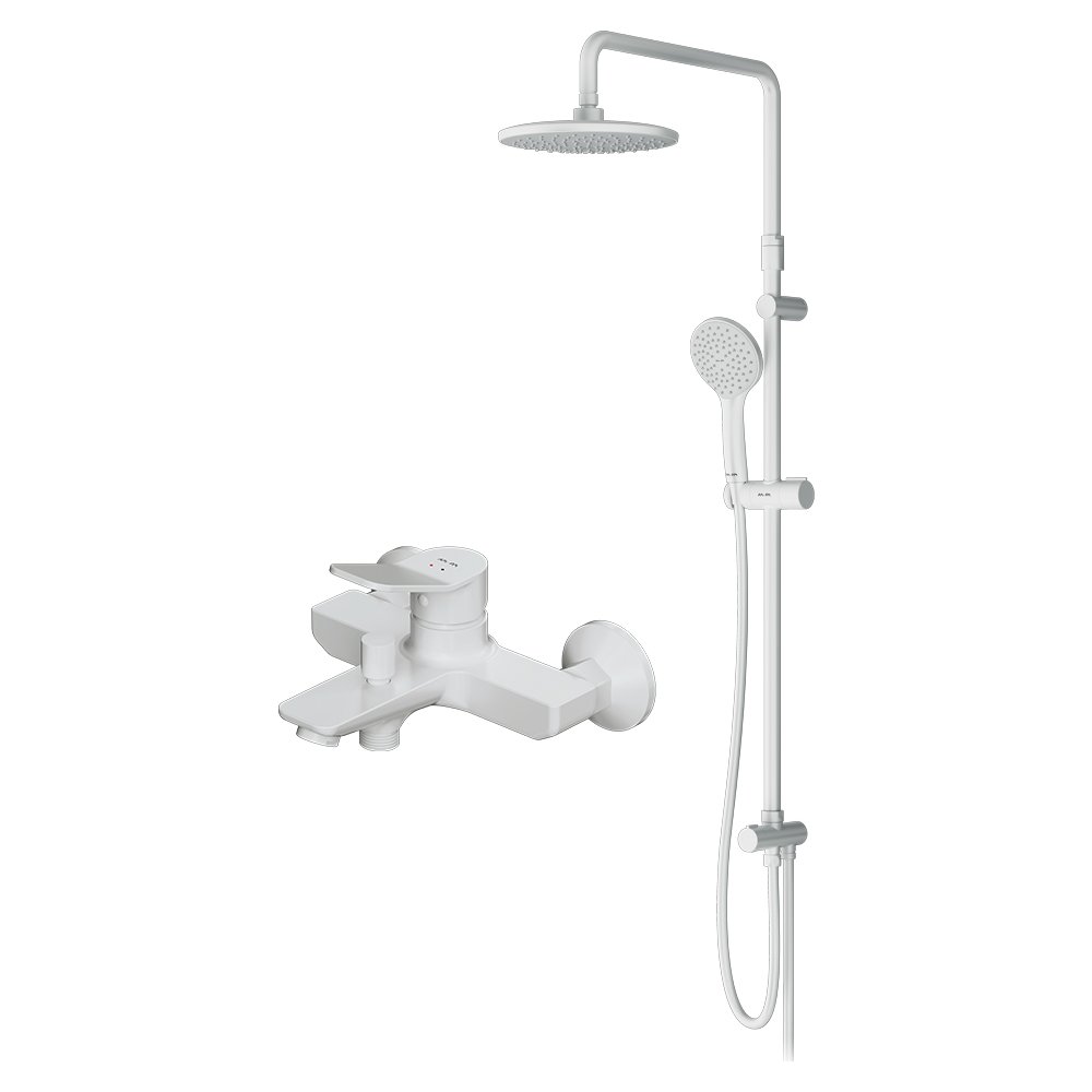 Душевая стойка Am.Pm X-Joy F43885A14 белый матовый