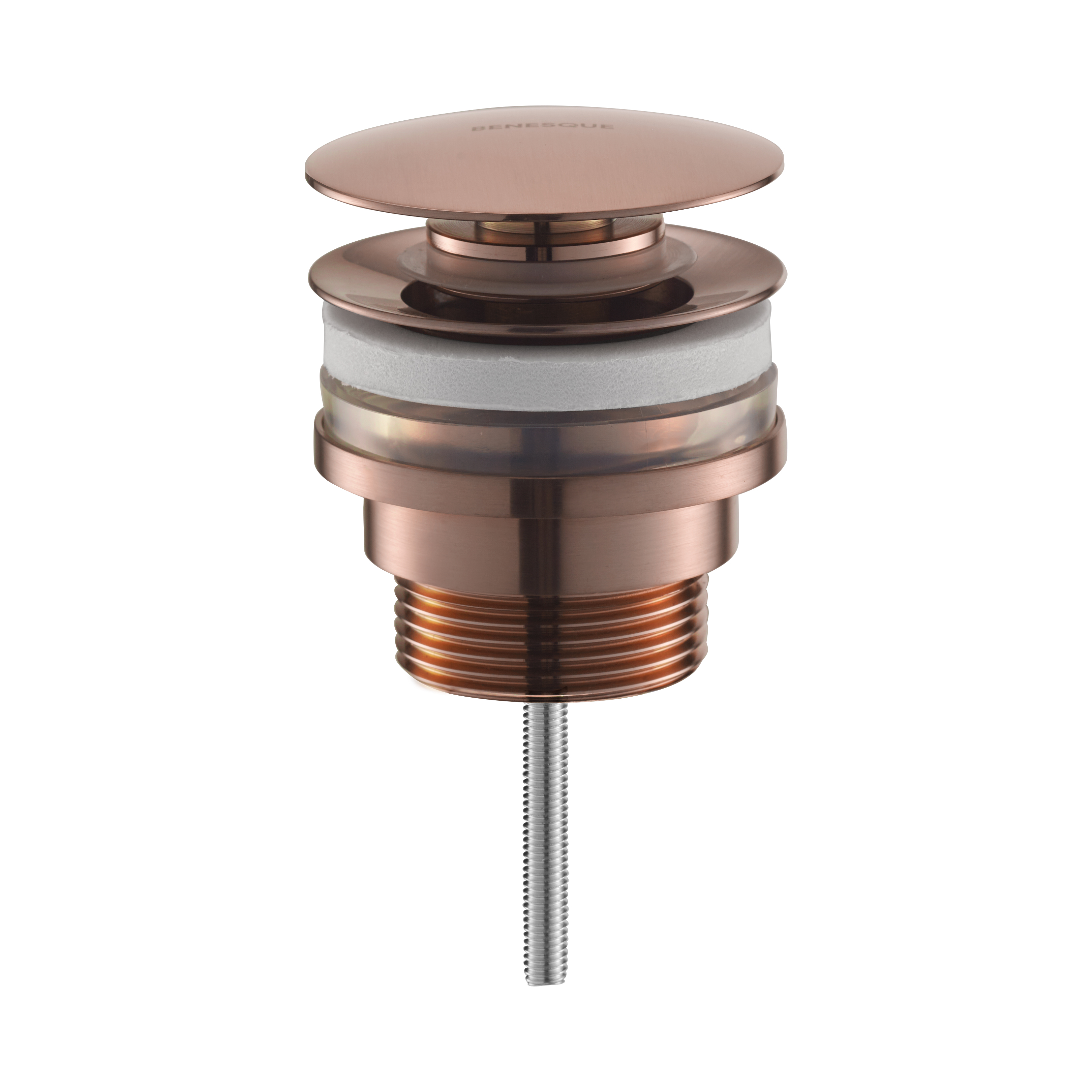 Донный клапан универсальный Benesque 39010206 бронза брашированная