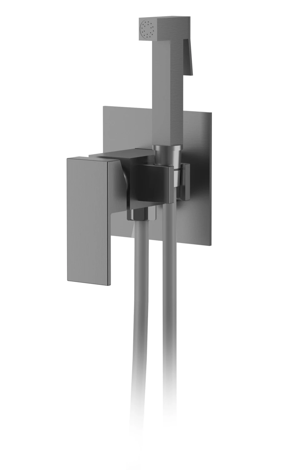 Гигиенический душ со смесителем D&K Bayern.Liszt DA1514506, графит