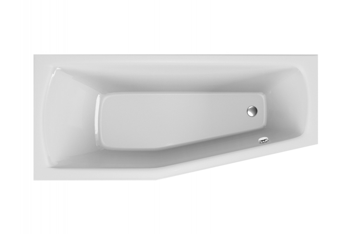 Ванна акриловая левосторонняя Relisan AQUARIUS Гл000013735, 160x70