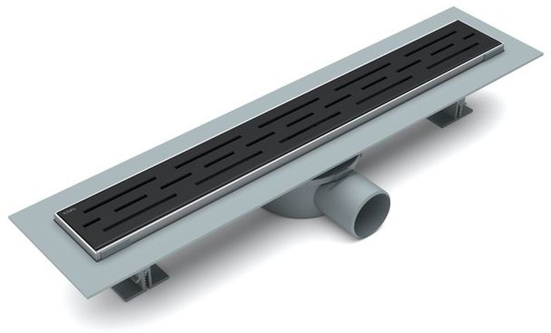 Желоб линейный ESBANO ECO E-RAIN-70MB 70см черный матовый