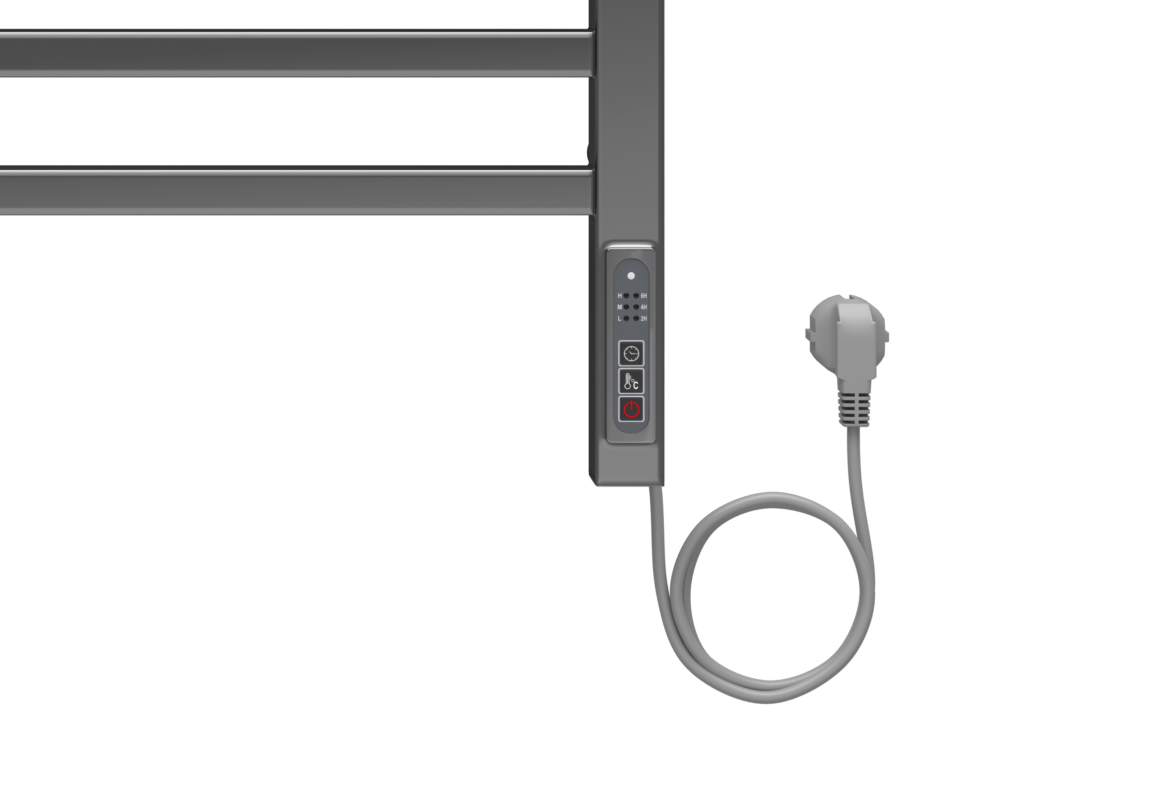 Полотенцесушитель элекрический Aquatek Альфа 90х50 хром