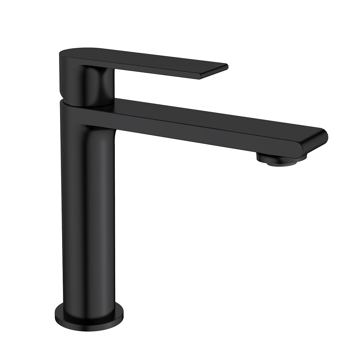 Смеситель для раковины Vincea Vogue VBF-1V1MB черный матовый