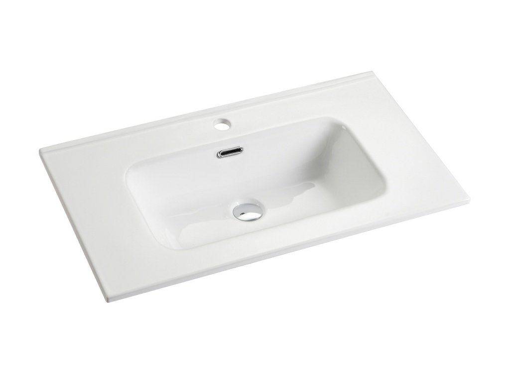 Раковина накладная 81см Ceramica Nova Element CN7005 белый