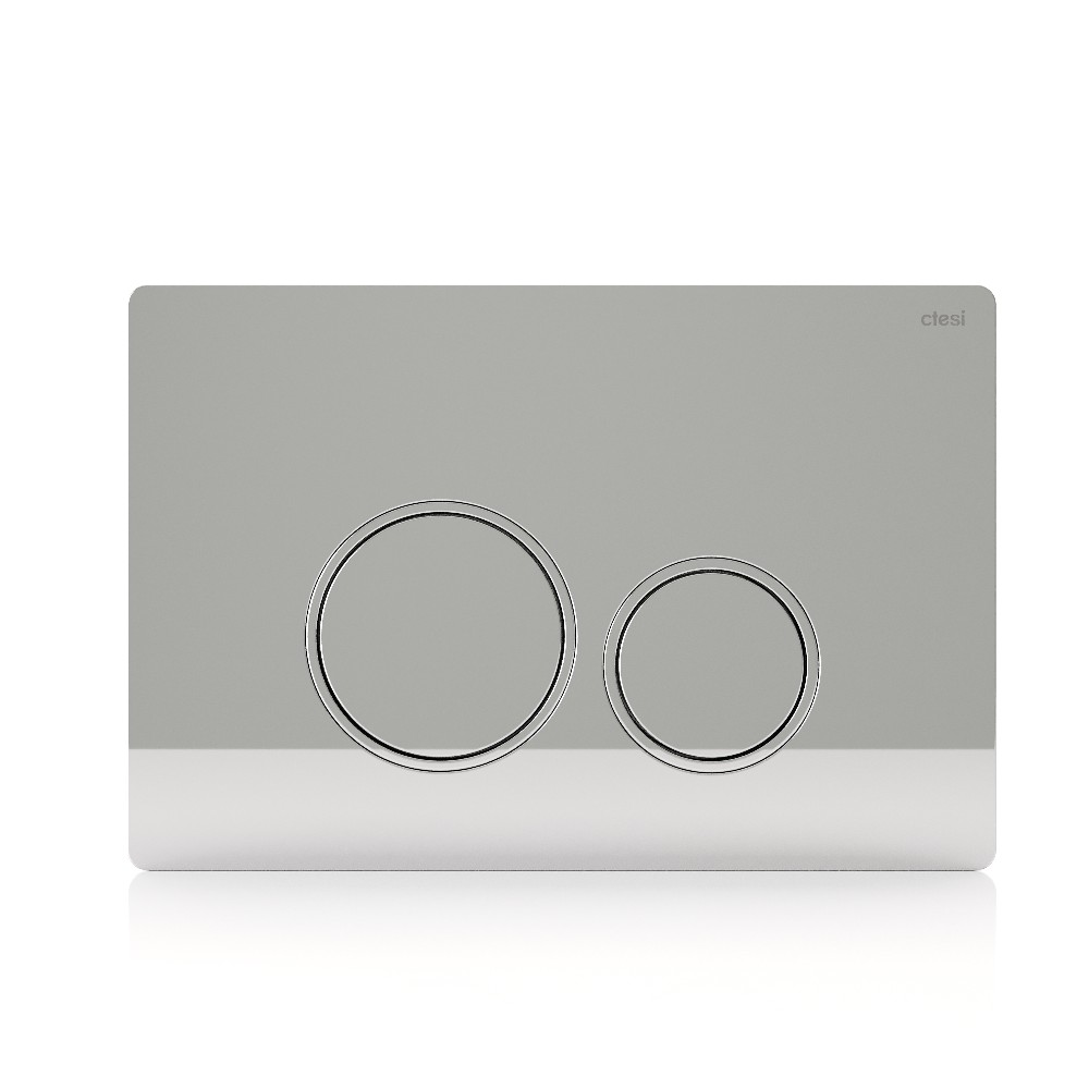 Клавиша CTESI Round (хром)