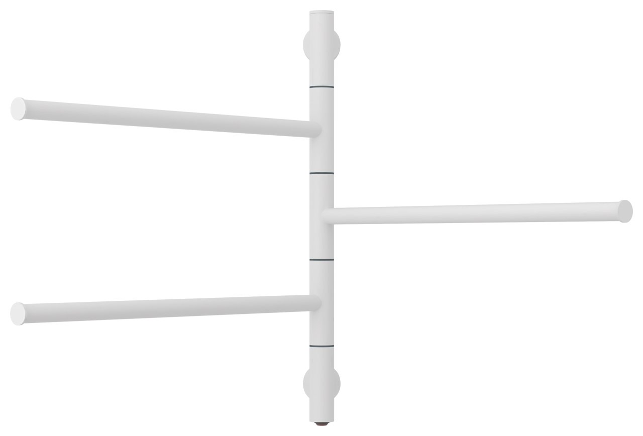 Полотенцесушитель электрический Сунержа Триада 54х58.5 белый матовый