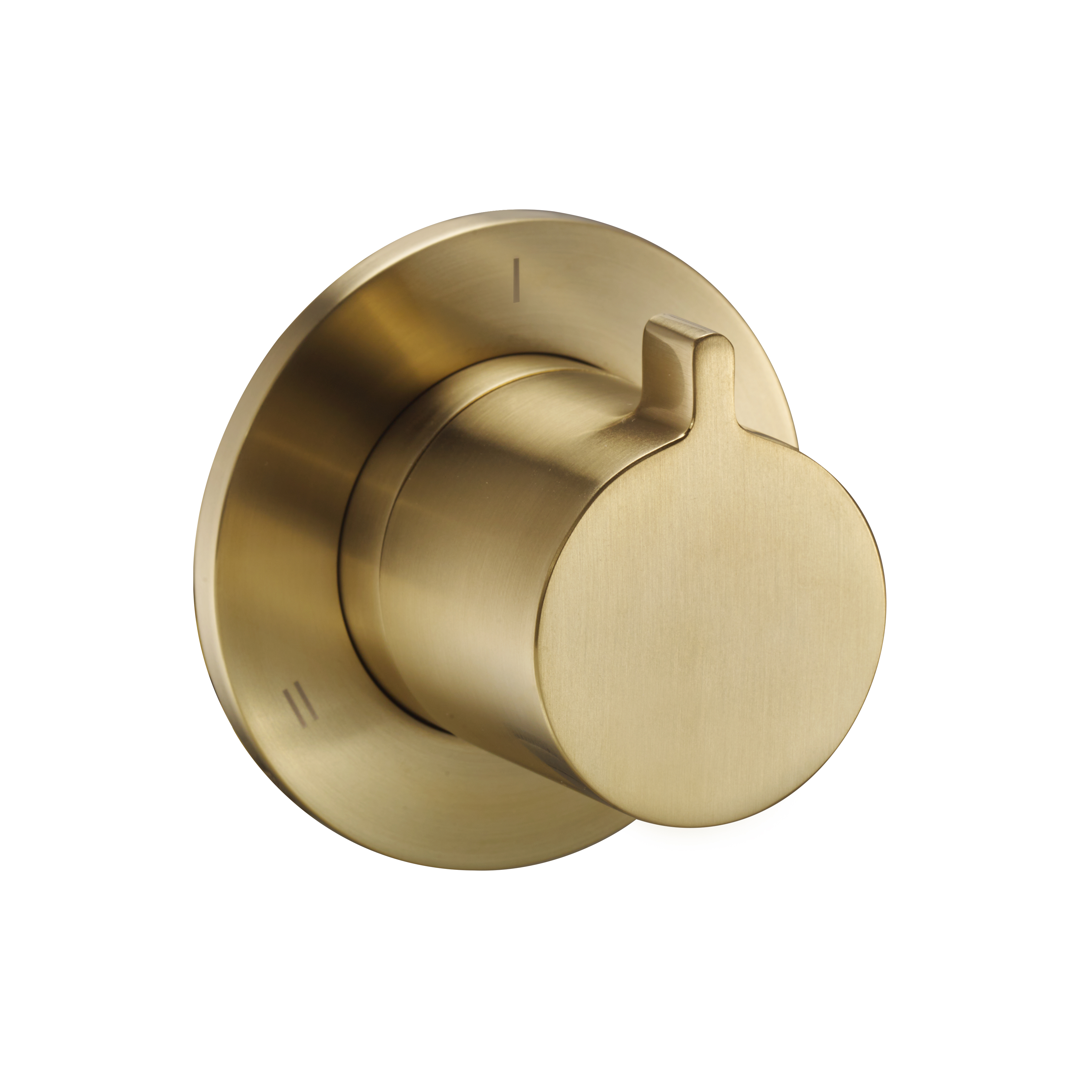 Переключатель для душа на 3 положения Benesque Lumiere 12010704 латунь брашированная