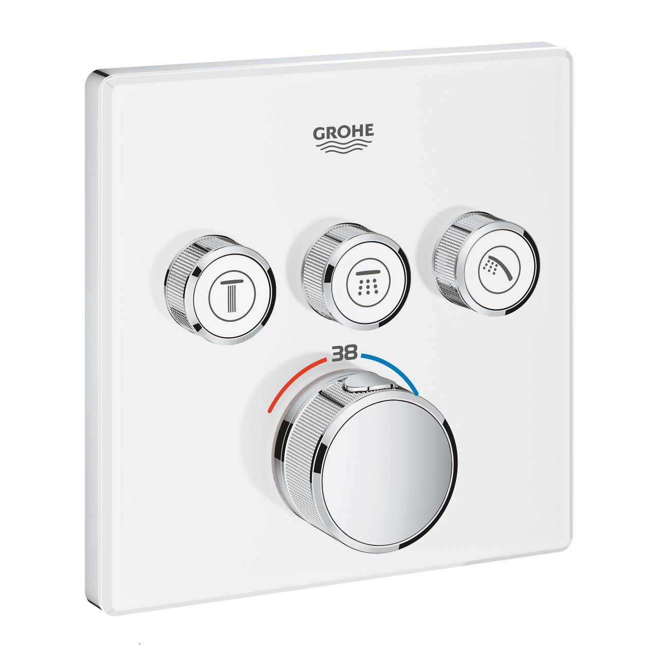 Термостат для душа Grohe Grohtherm SmartControl 29157LS0 белая луна