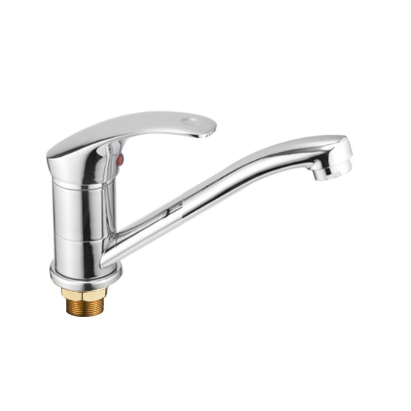 Смеситель для кухни Haiba HB4536-2, хром