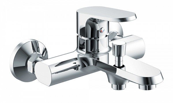 Смеситель для ванны с душем Bravat Pure F6105161C-01A хром