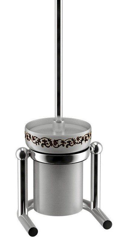 Ершик для унитаза Fixsen Bogema FX-783 Хром Белый