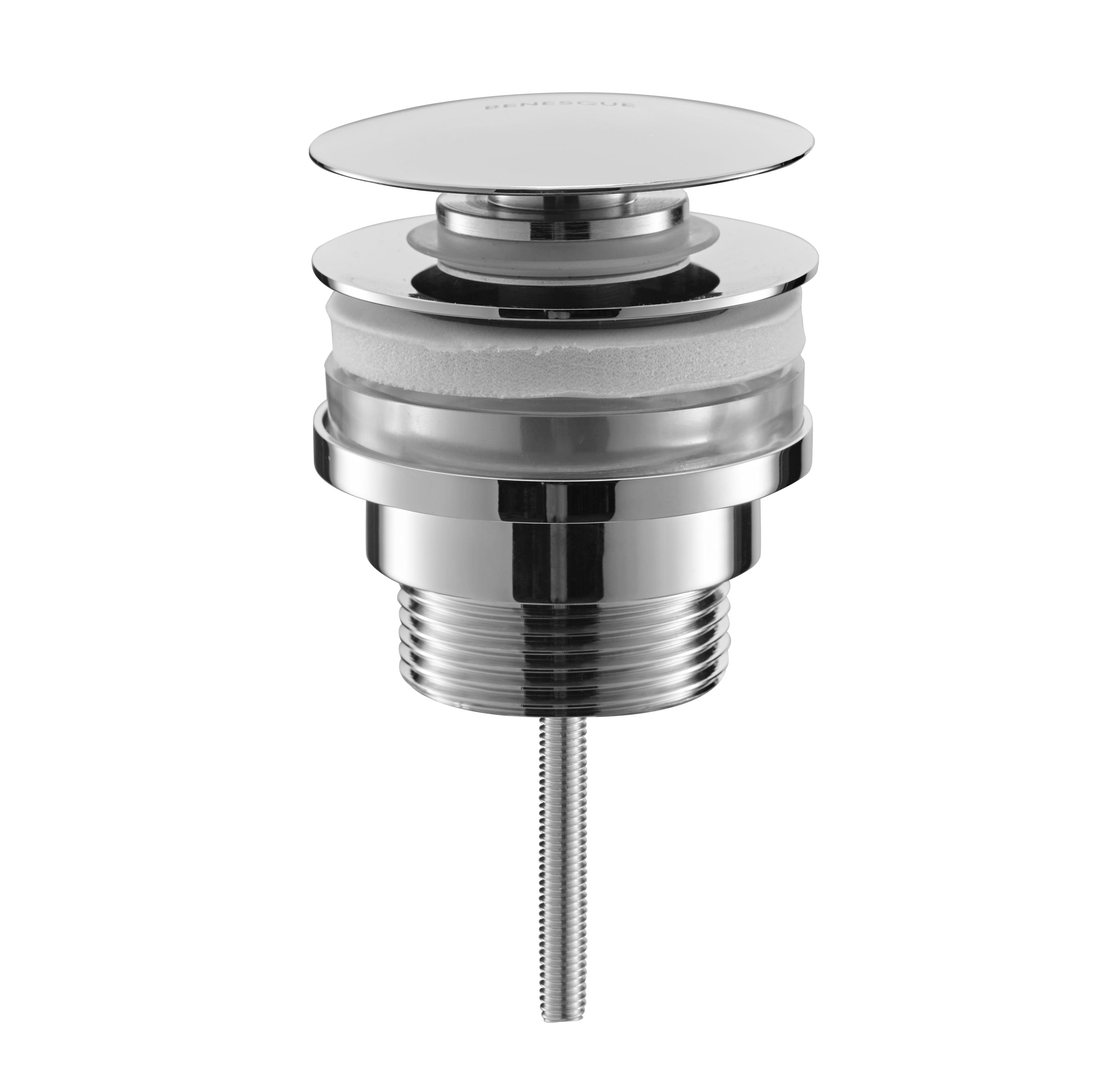 Донный клапан универсальный Benesque 39010201 хром