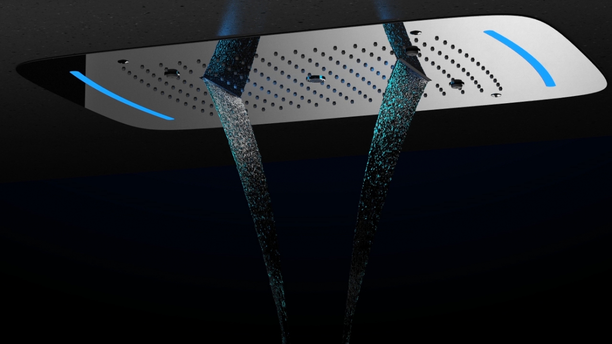 Встраиваемая душевая система с термостатом Timo Saona SX-2319/19SM никель