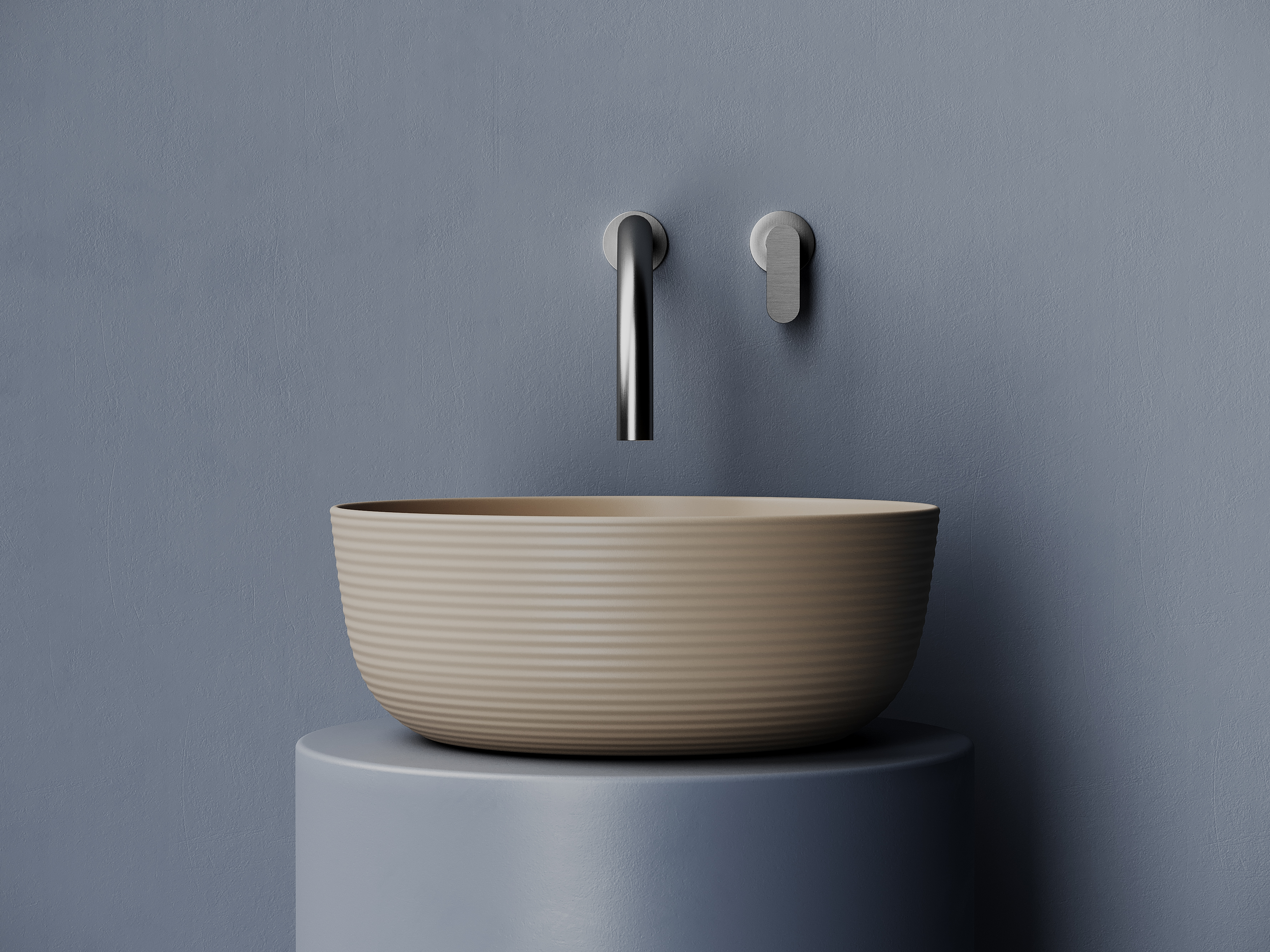 Раковина накладная 35см Ceramica Nova Element CN6073MC капучино матовый